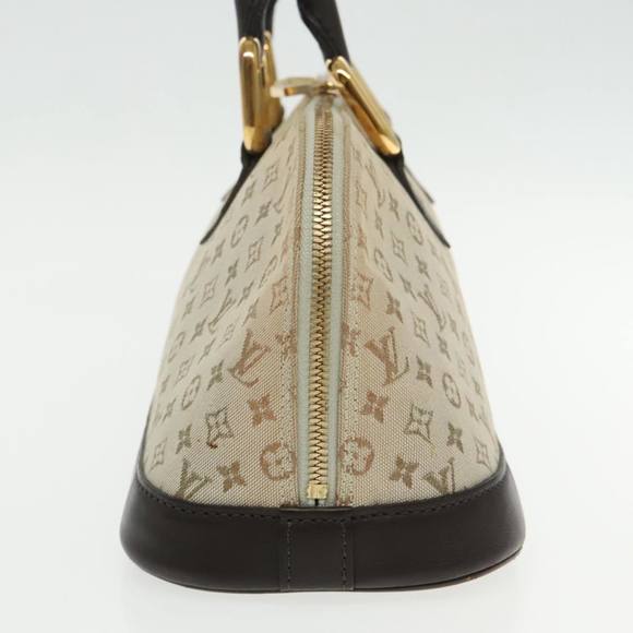 LOUIS VUITTON Monogram Mini Alma Ron Hand Bag Khaki M92206 LV Auth 95862 - Picture 3 of 16
